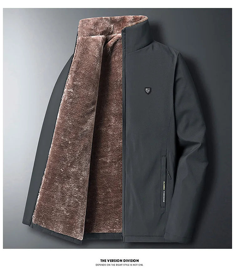 2024 Winter jackets men Fashion Thick Warm Cotton-Padded Jacket Men's Casual Loose style High Quality Large Size coat male 8XL