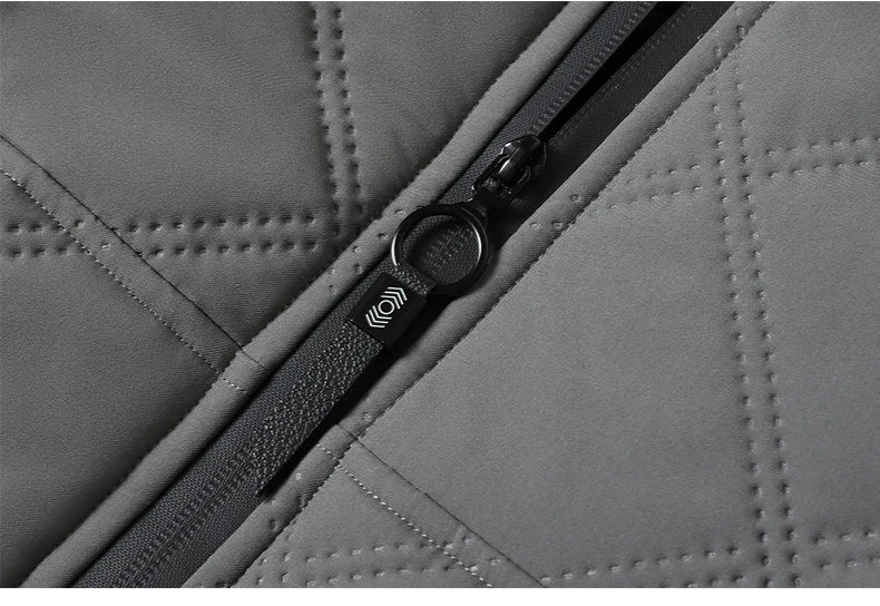 Winter Hooded Jacket Men Windproof Warm Business Casual Men Coats Blazers for Men Formal Social Jacket Solid Color Thick Coat