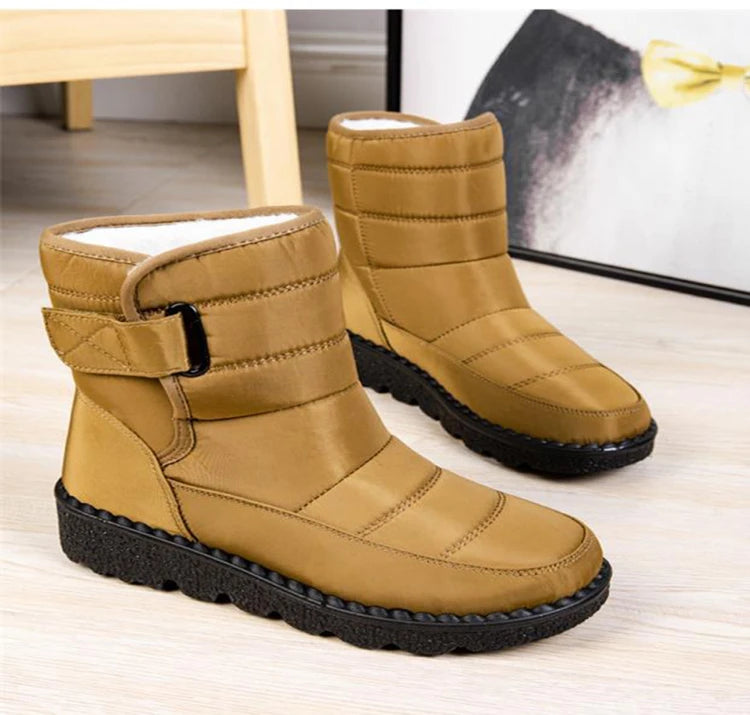 Snow Boots Woman 2025 Trend Ladies Shoes Waterproof Woman Shoes Lightweight Ankle Boots New Winter Girls Boots Botas Mujer
