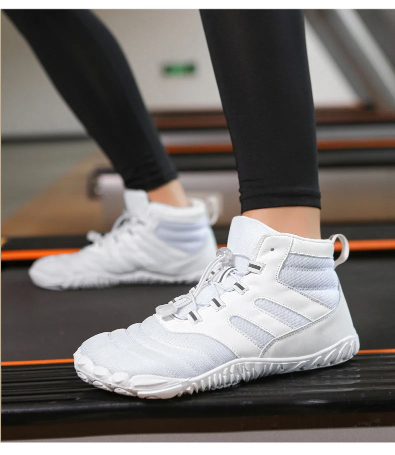 Winter Boots for Men Women Snow BareFoot Outdoor Non-slip Warm Fur Sneakers Ankle Boots waterproof mountaineering Hiking Shoes