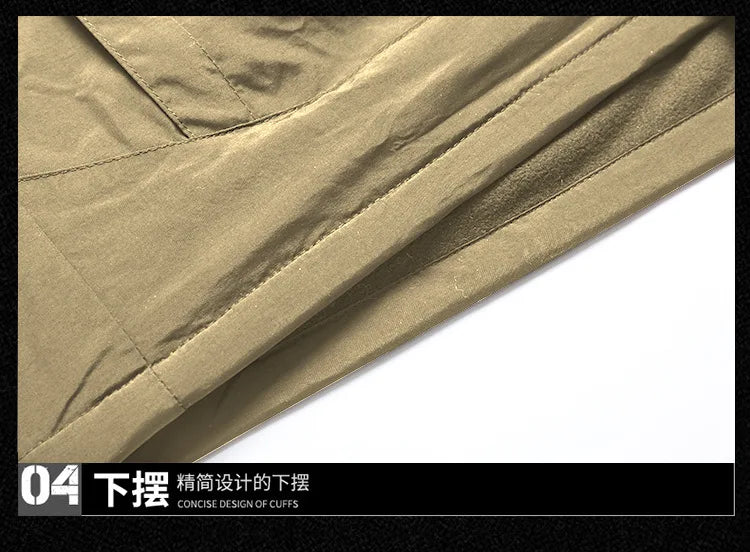 2025 Autumn Winter down Jacket Fleece Cotton Warm Coat Outdoor Casual Windproof Waterproof New Style for Men