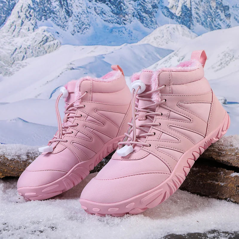 Winter Outdoor Snow Boots Couple Shoes Hiking Shoes, Men's Shoes Women's Shoes Ski Shoes  Cold-Proof Men's Boots  Women's  Boots