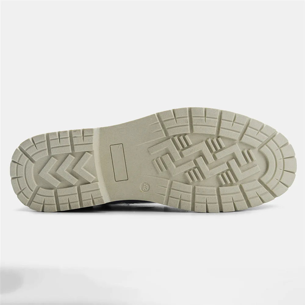 Men's Boots Retro Brushed Ankle Boots Men's Shoes Large Autumn and Winter Men's Boots Walking Shoes Women 2023 Shoes for Men