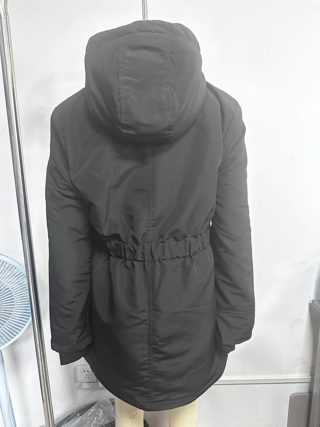 Winter Down Jackets Coats Women Warm Parkas Hooded Waterproof Thick Plush Fleece Lined Female Cotton Puffer Jacket Overcoat AY81