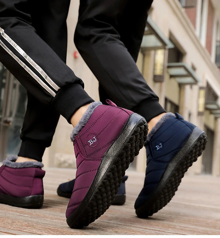 Men Sneakers Keep Warm Winter Sneakers For Couple Winter Shoes Men Casual Sneaker Chaussure Hommes Lightweight Fur Shoes Loafers