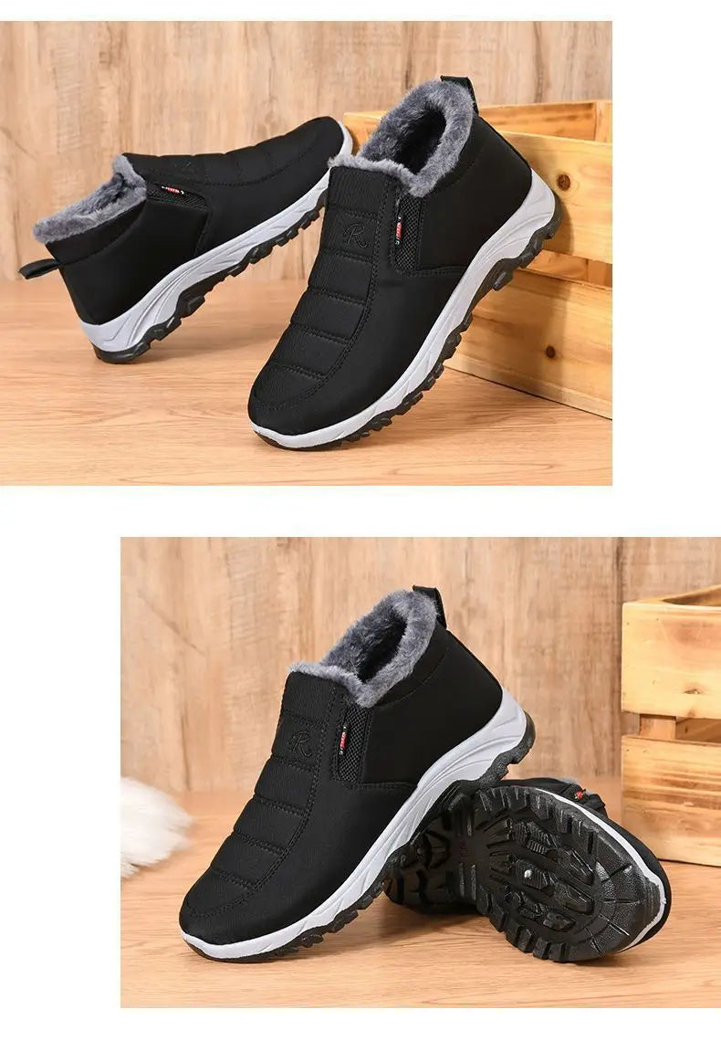 Men's Shoes Autumn Winter Casual Cotton Warm Wear Resistant Chunky Sole Affordable Free Shipping