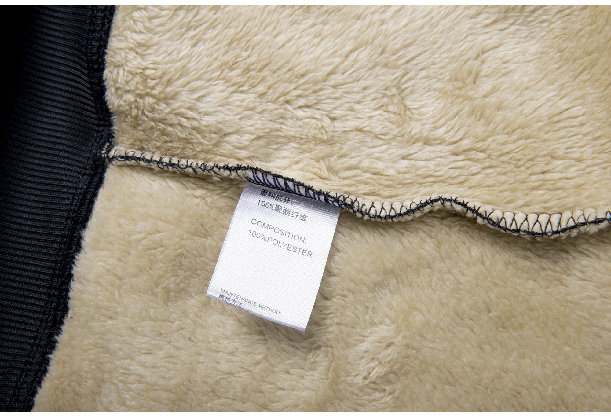 Winter Lambswool Coats Thicken Warm Jackets Long Sleeve Zipper Hoodies Casual Sports Fleece Black Coat Hooded Men Fashion Jacket