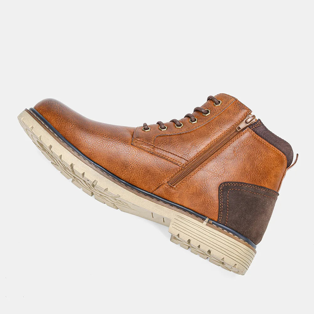 Men's Boots Retro Brushed Ankle Boots Men's Shoes Large Autumn and Winter Men's Boots Walking Shoes Women 2023 Shoes for Men