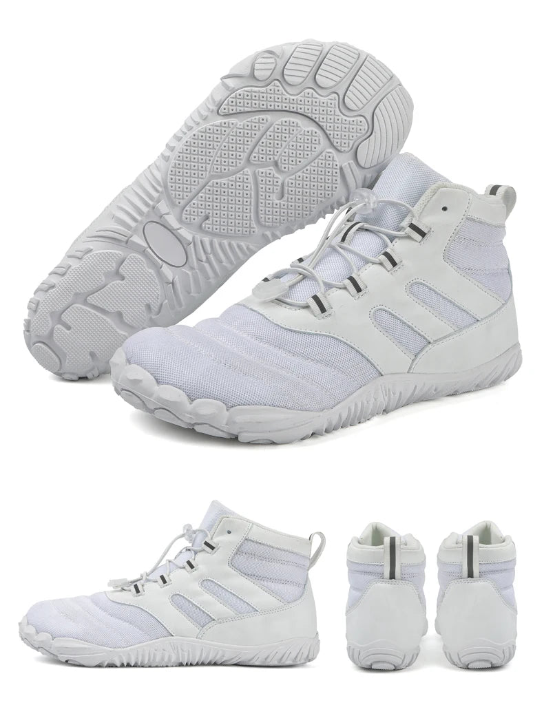 Winter Boots for Men Women Snow BareFoot Outdoor Non-slip Warm Fur Sneakers Ankle Boots waterproof mountaineering Hiking Shoes