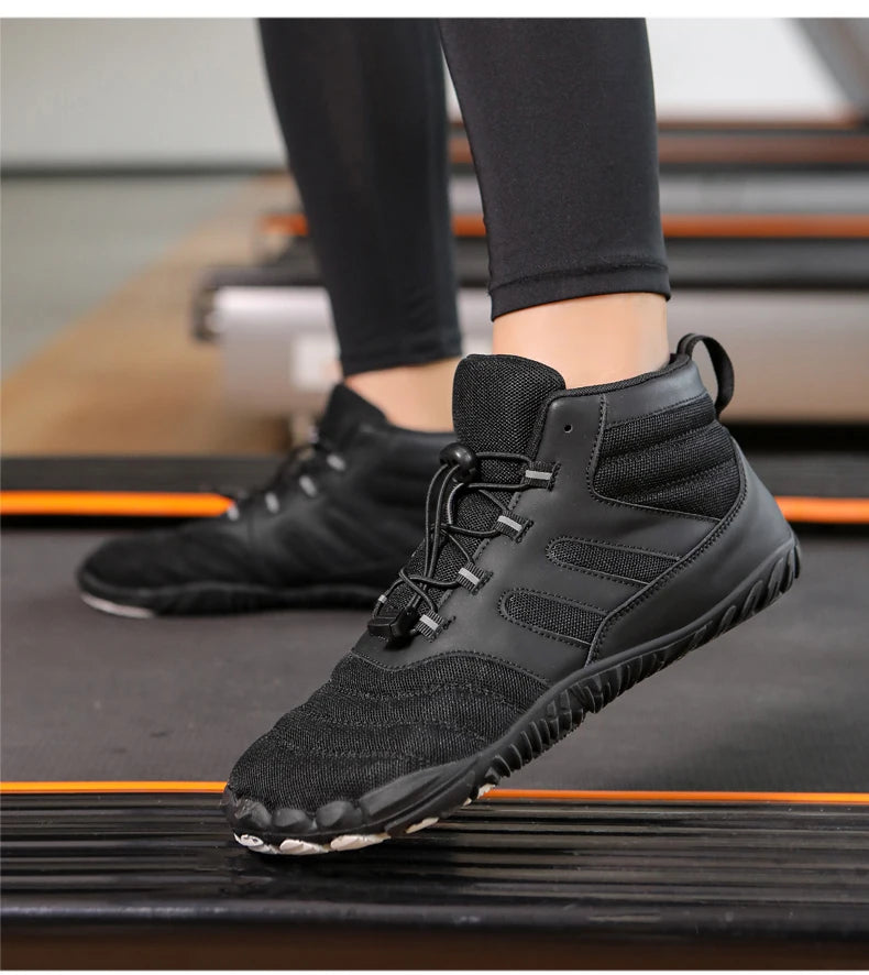 Winter Boots for Men Women Snow BareFoot Outdoor Non-slip Warm Fur Sneakers Ankle Boots waterproof mountaineering Hiking Shoes