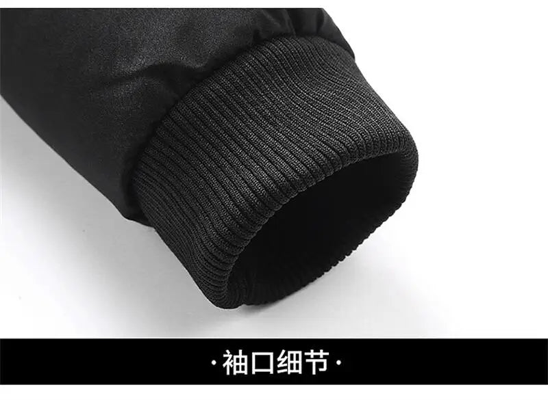 Mens Winter Jackets High quality 2026 New Thick Warm Parkas Bomber Jackets Puffer Jackets Down Coats Fashion Casual Parkas Men