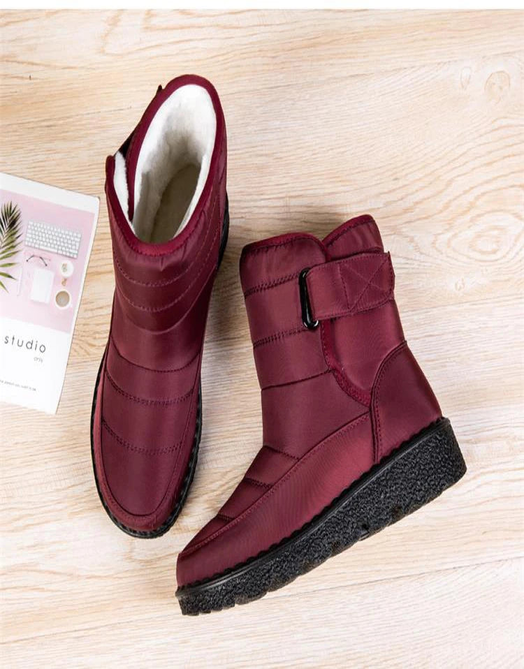 Snow Boots Woman 2025 Trend Ladies Shoes Waterproof Woman Shoes Lightweight Ankle Boots New Winter Girls Boots Botas Mujer