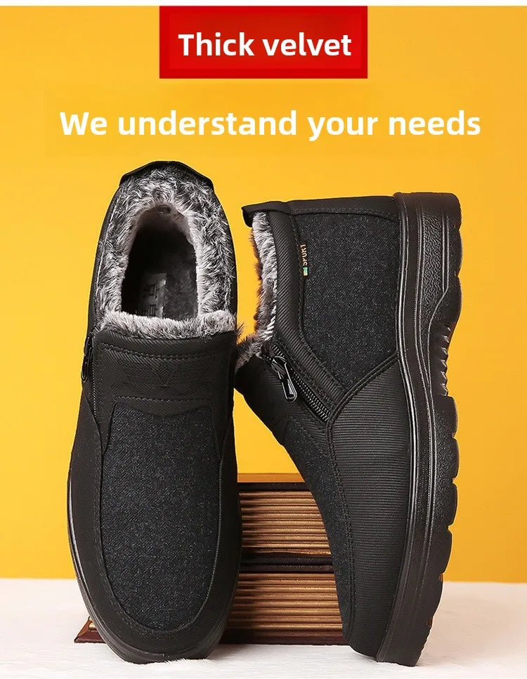 Comfort Casual Sneakers High-Quality Men's boots Fashion Winter men's boots Cheap Shoes Clearance Free Shipping