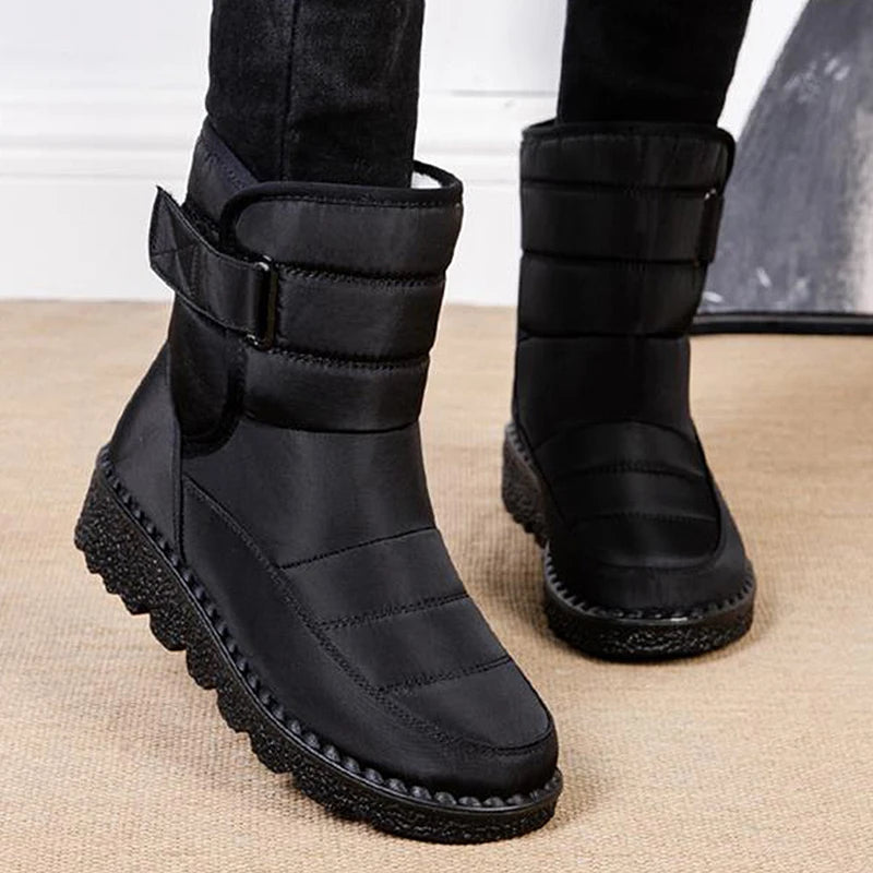 Snow Boots Woman 2025 Trend Ladies Shoes Waterproof Woman Shoes Lightweight Ankle Boots New Winter Girls Boots Botas Mujer