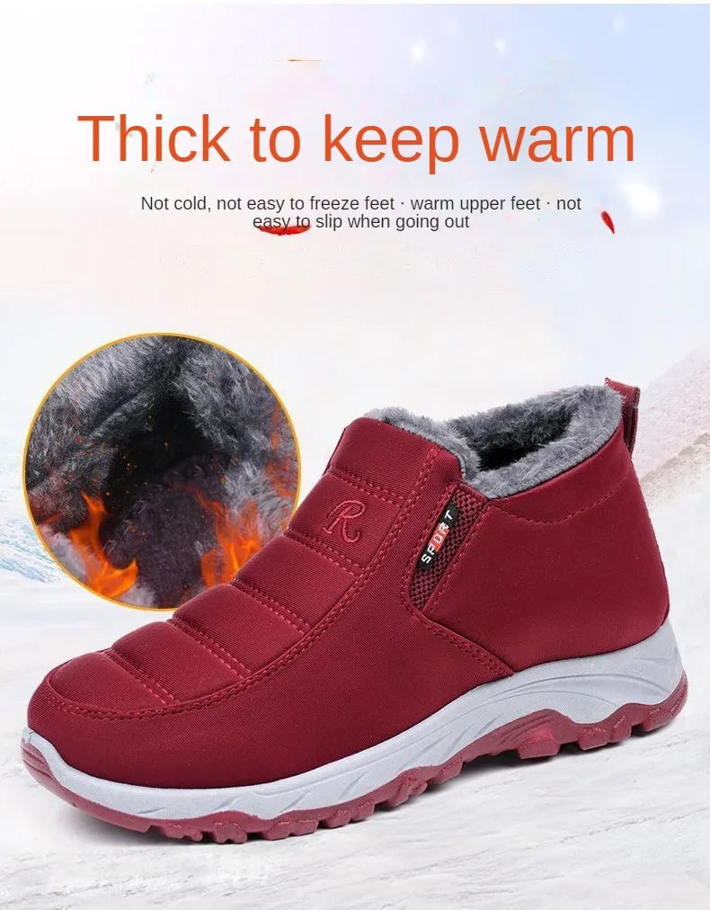 Men's Shoes Autumn Winter Casual Cotton Warm Wear Resistant Chunky Sole Affordable Free Shipping