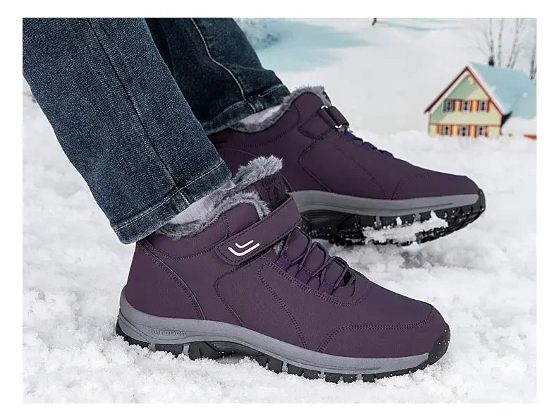 Sports Shoes for Men in Winter Comfortable Women Shoe Winter Cotton Shoes Are Suitable for Outdoor Hiking Winter Footwear 2025