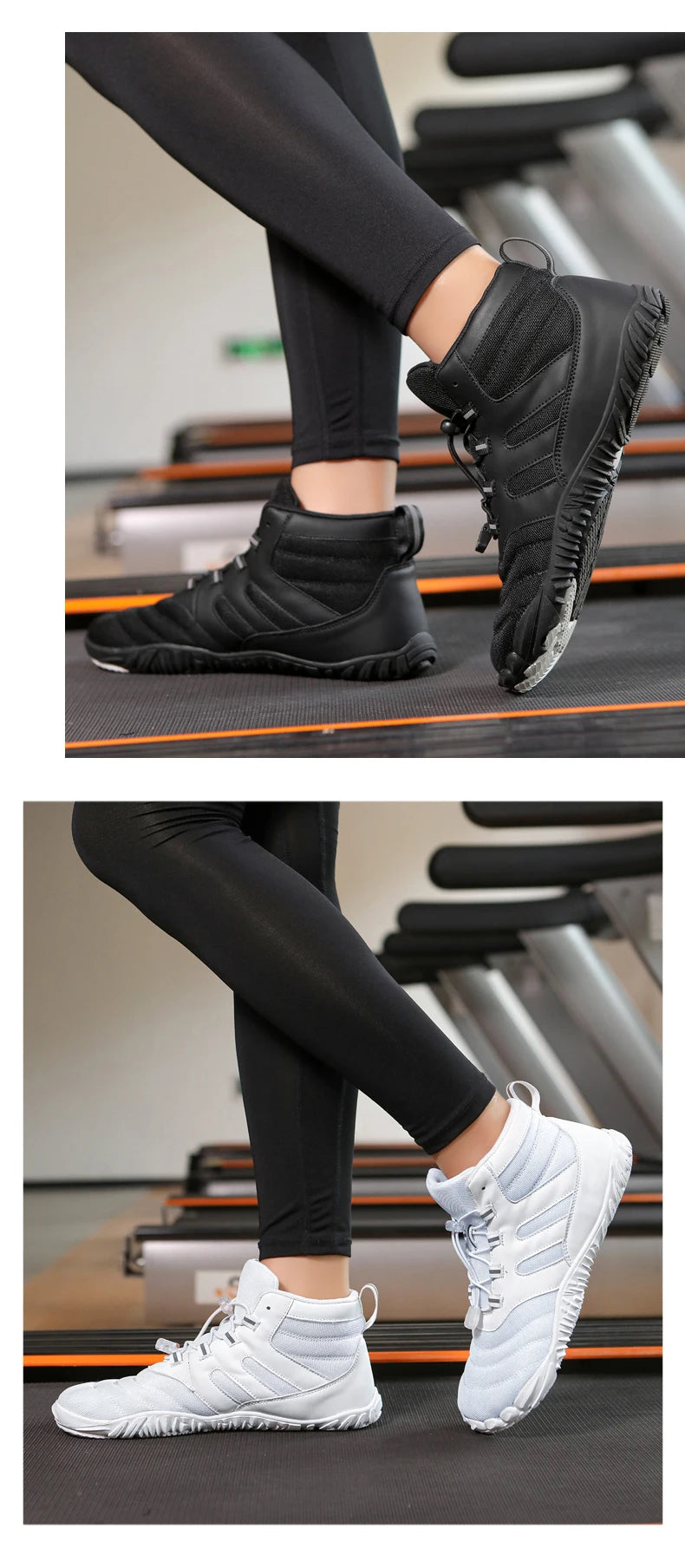 Winter Boots for Men Women Snow BareFoot Outdoor Non-slip Warm Fur Sneakers Ankle Boots waterproof mountaineering Hiking Shoes