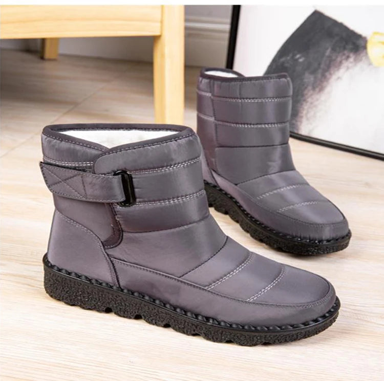 Snow Boots Woman 2025 Trend Ladies Shoes Waterproof Woman Shoes Lightweight Ankle Boots New Winter Girls Boots Botas Mujer