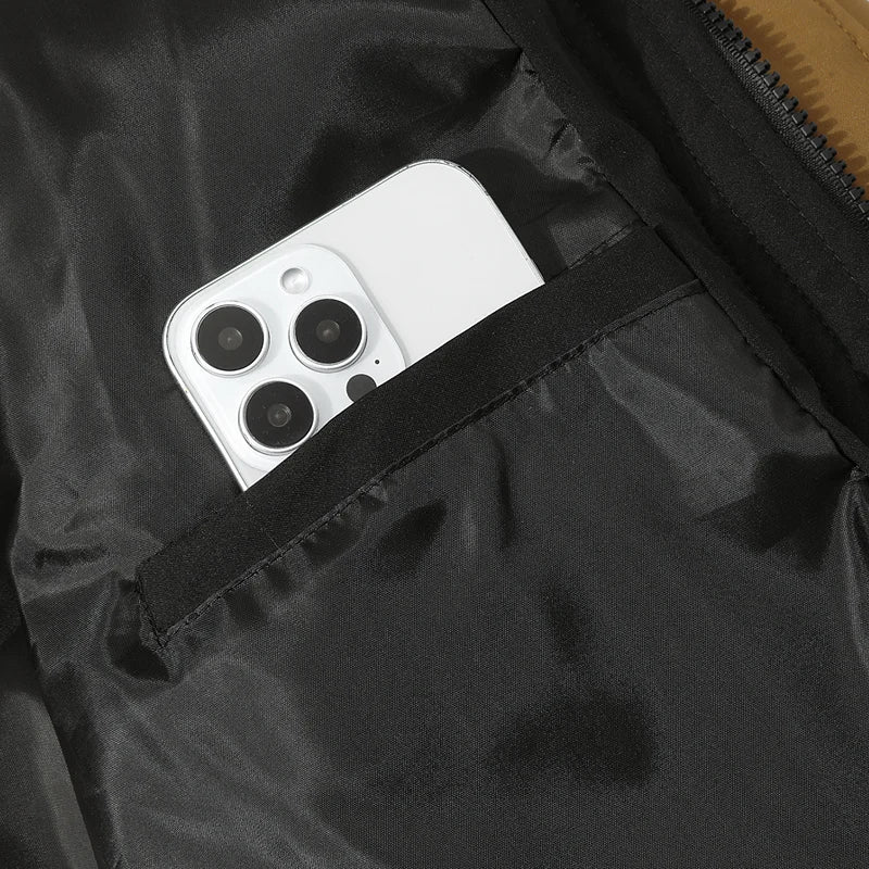 New Windproof Thickening Men Tops Outdoors Loose Versatile Comfort Keep Warm Coats Winter Fashion Casual Solid Hooded Parka Men