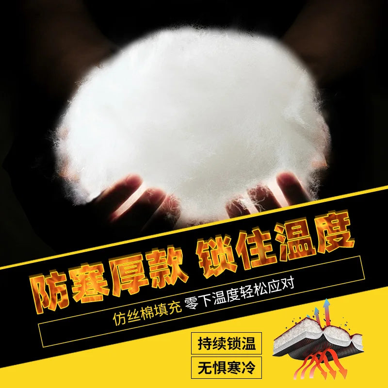 2025 Autumn/Winter thicken Parka Coat men New style Fashion Casual Loose style Comfortable down jacket Thick Warm coat for man