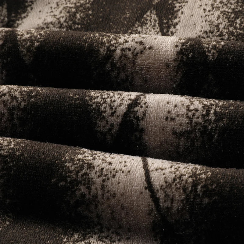 Winter Men's Black Padded Jacket Removable Hood Durable Windproof Fabric Embroidery Decorative Side Pockets Sleeve Zipper