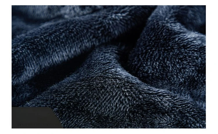 Mens Retro Fleece Clothing Coat Autumn Winter Fashion Graphenewarm Hooded Jacket Jogger Hiking Sports With Thick Cardigan Jacket