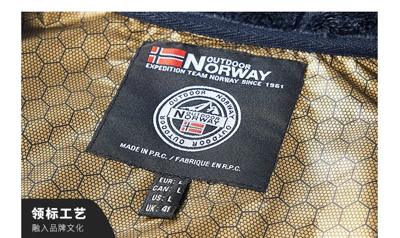 Winter New Fashion Trend Retro Sports Thick Warm Lamb Wool Jacket Men's Casual Loose Comfortable High-Quality Plus Size Jacket