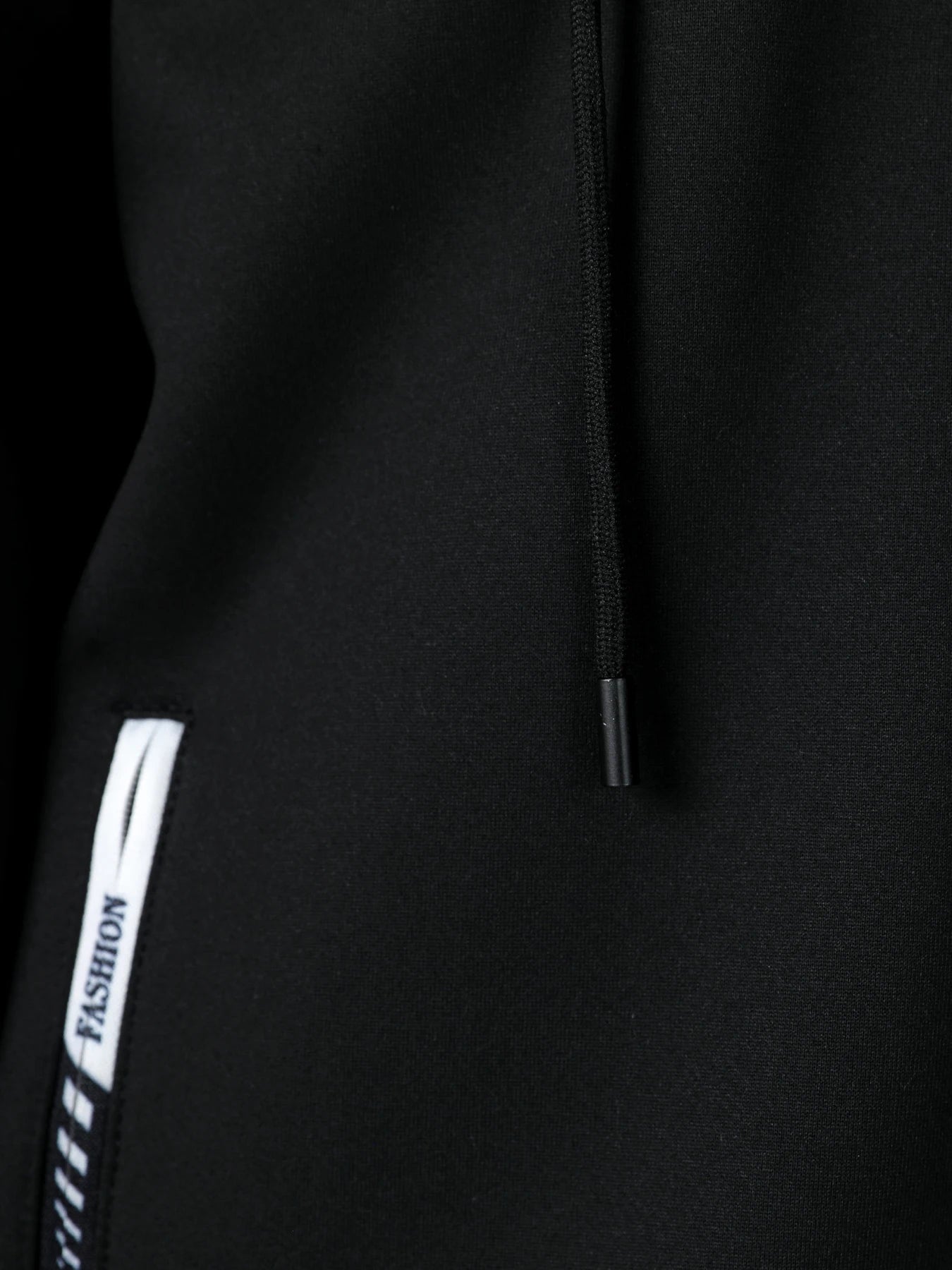 A Winter Women's Jacket, Fleece-Lined and Thickened for Warmth, Loose Casual Women's Outerwear, Polyester Fabric, Zip-Up Front, Side Zipper Pockets, Solid Color Hooded Jacket, Hidden Large Pockets Inside