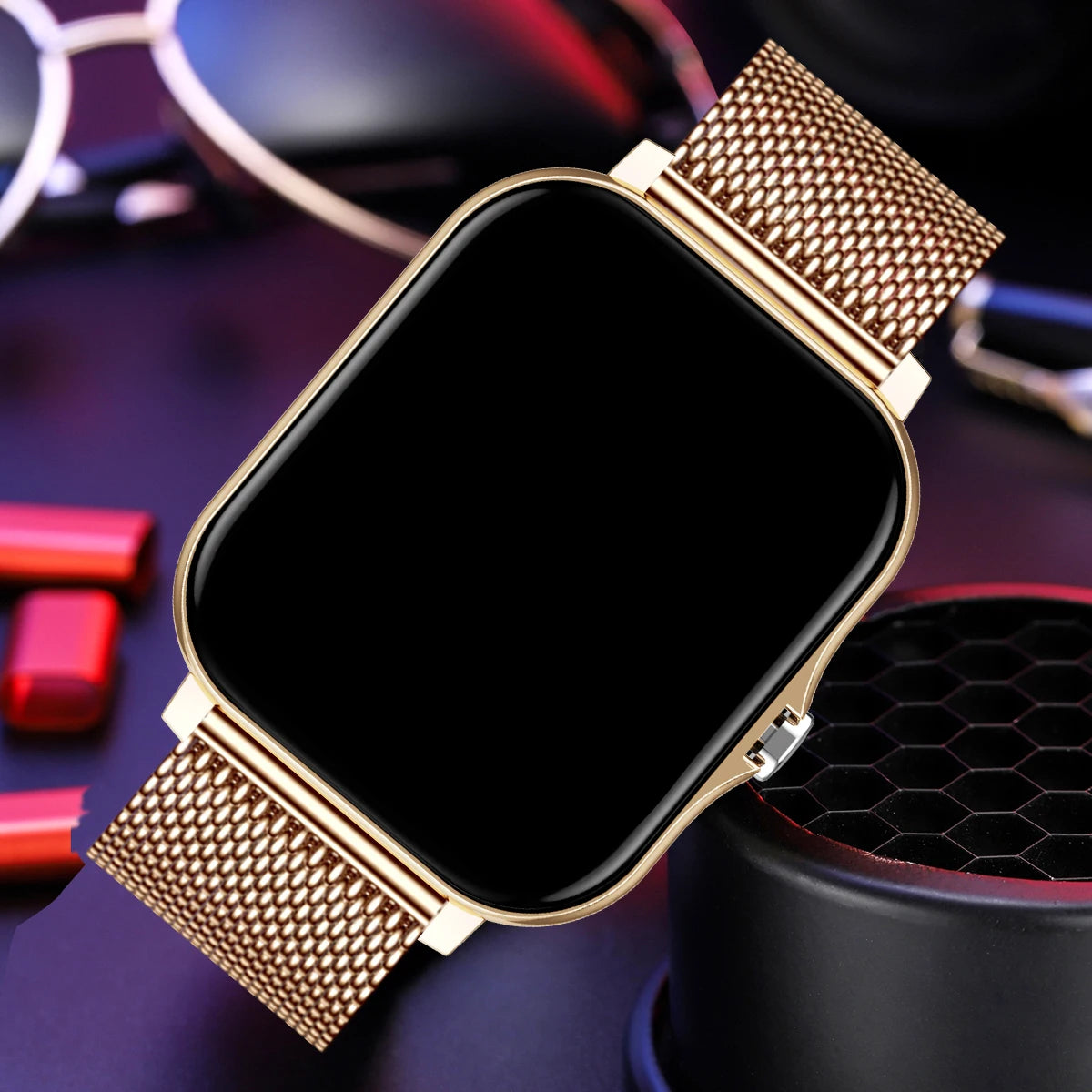 Smart Watch 2.01‘’ Full Touch Amoled BT Call Sport Waterproof Watches Heart Rate Blood Pressure SmartWatch for Men Women