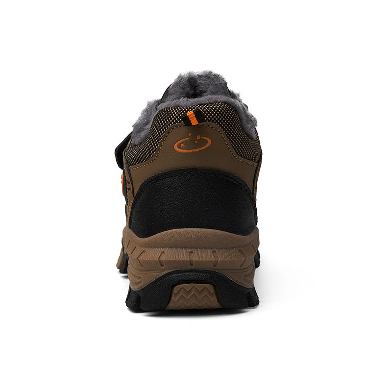 Waterproof Winter Snow Boots for Boys Non-Slip Warm Ankle Shoes Kids Outdoor Trekking Hiking Sneakers Children's Fashion Boots