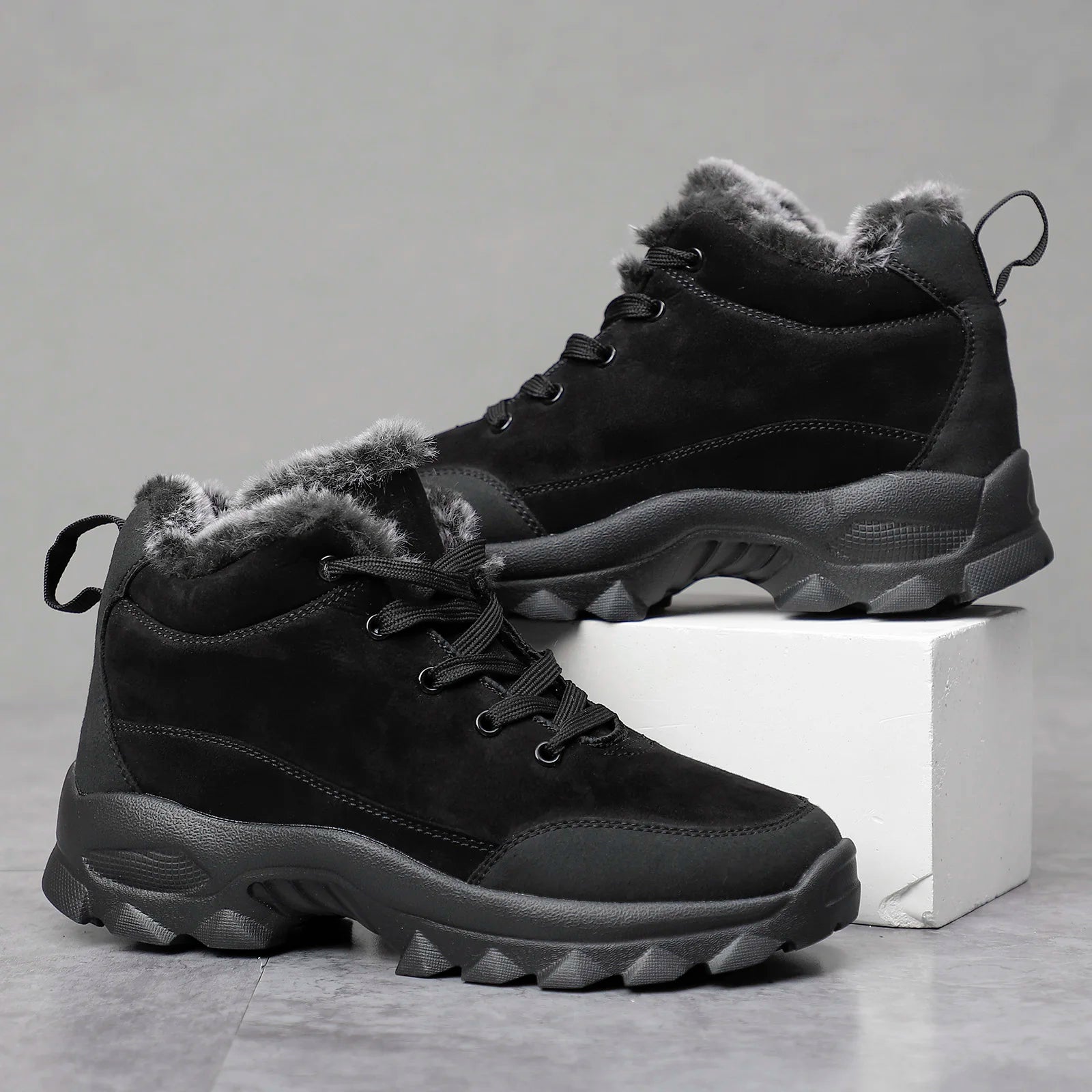 Men Snow Boots Winter Outdoor Walking Shoes light Sneakers for Men Winter Shoes Botines Tenis Mens Hiking Ankle Boots Footwear