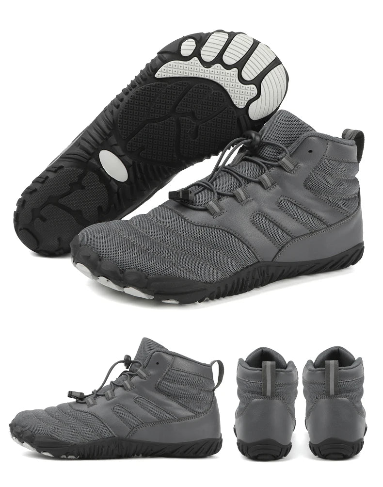 Winter Boots for Men Women Snow BareFoot Outdoor Non-slip Warm Fur Sneakers Ankle Boots waterproof mountaineering Hiking Shoes