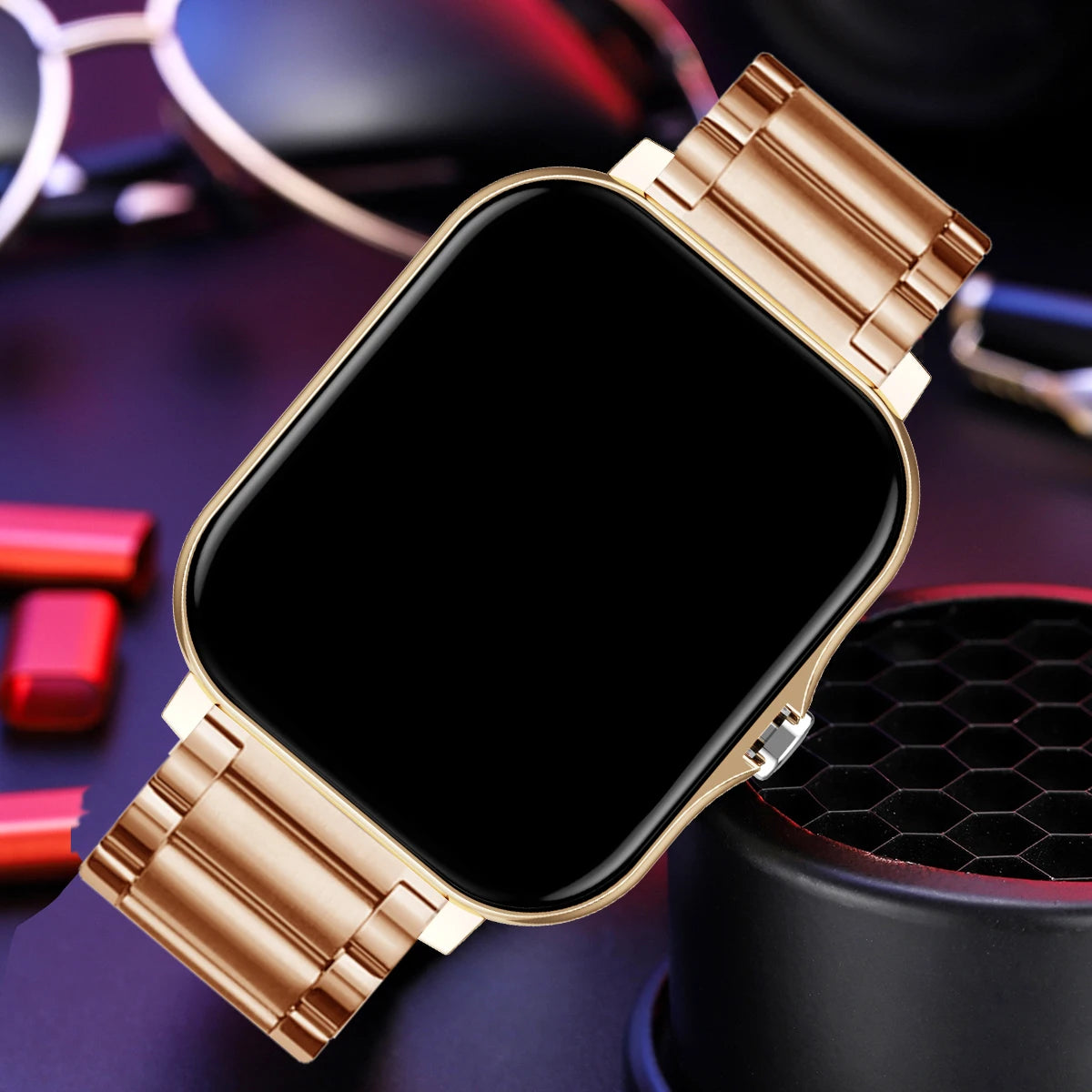 Smart Watch 2.01‘’ Full Touch Amoled BT Call Sport Waterproof Watches Heart Rate Blood Pressure SmartWatch for Men Women