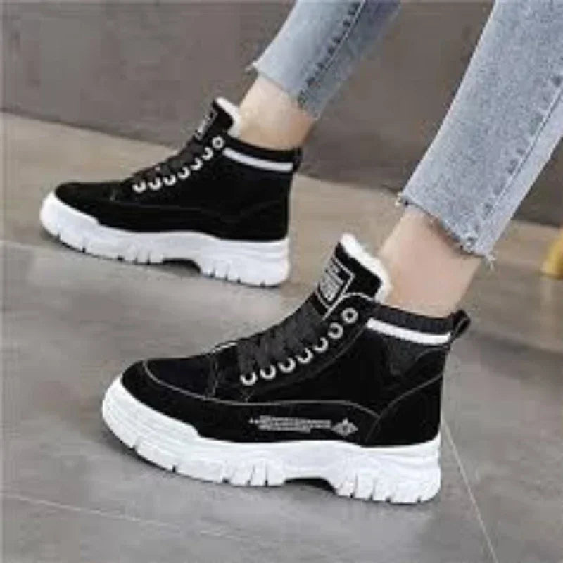 Winter Snow Boots for Women Casual High-top Shoes Warm Womens Sneakers Platform Ankle Boots