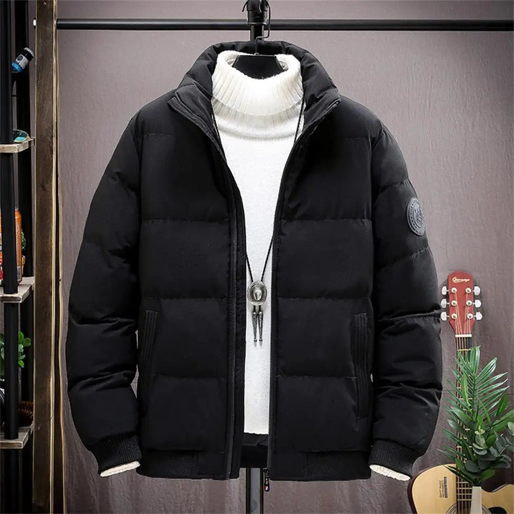 Mens Winter Jackets High quality 2026 New Thick Warm Parkas Bomber Jackets Puffer Jackets Down Coats Fashion Casual Parkas Men