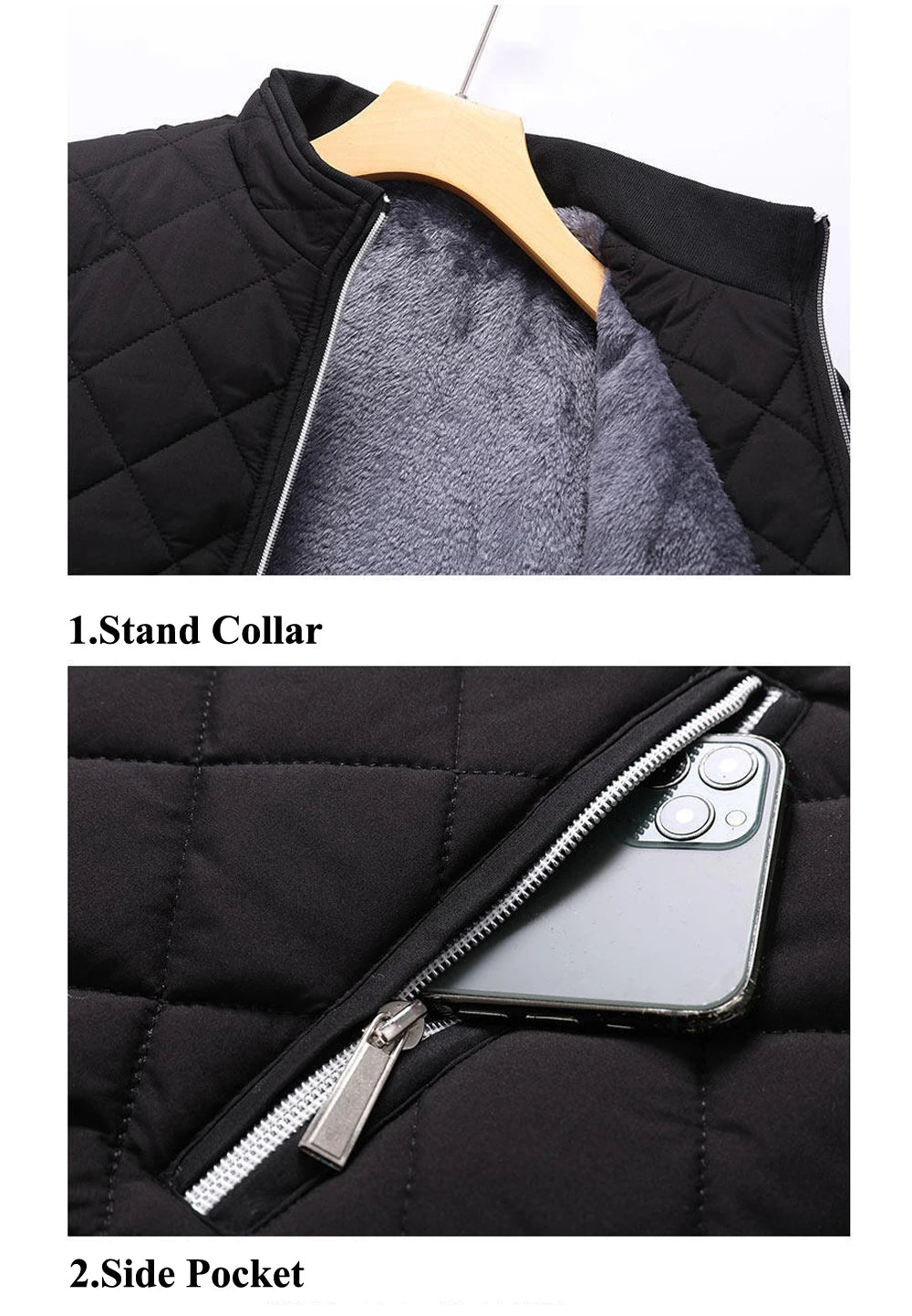 DIMUSI Winter Men's Warm Jacket Fashion Men Thermal Parkas Coats Casual Classic Outwear Fleece Windbreaker Jackets Men Clothing