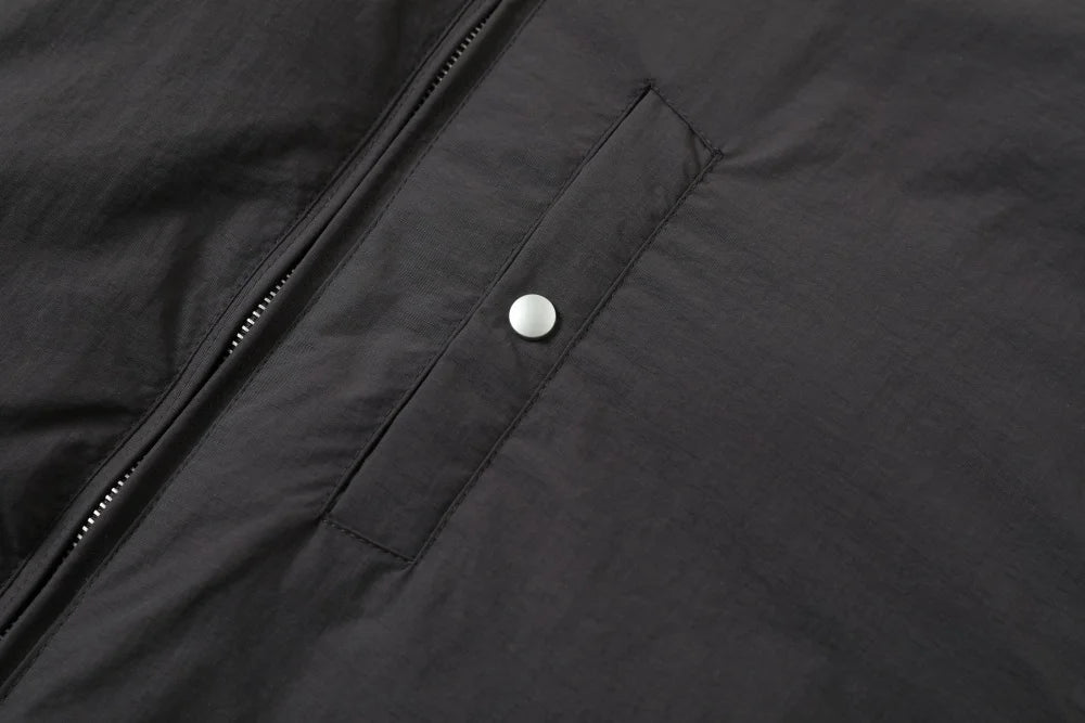 Women's Winter Down Padded Jacket Lapel Black Fashion Coat Winter Women Gray Women's Simple Solid Gray Winter Oversize Jacket