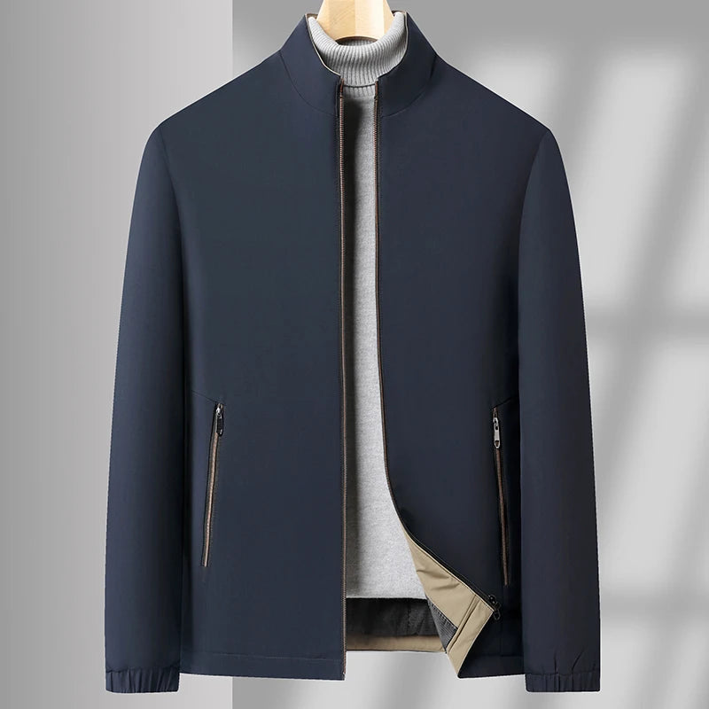 Winter Jacket Men Business Parkas Thick Warm Jackets Stand Collar Autumn Outerwear Coat Fashion Casual Formal Puffer Jacket