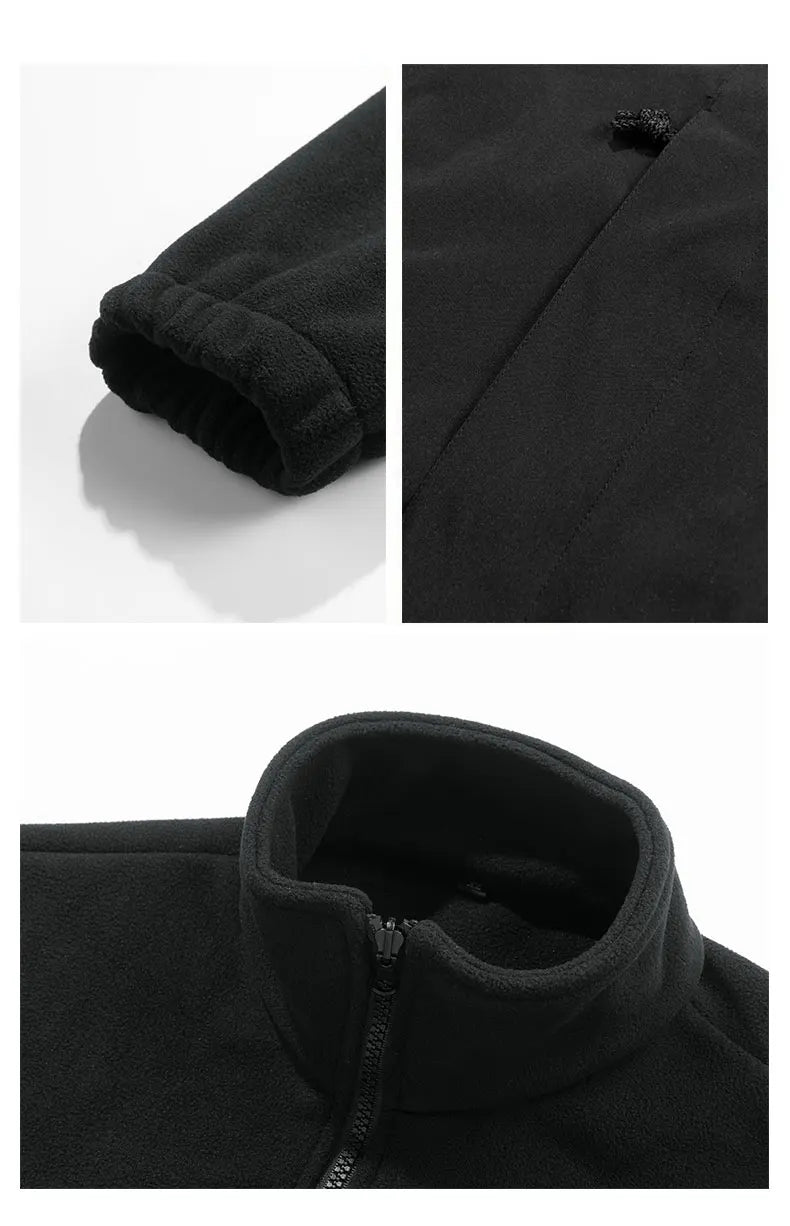 Winter Hiking Jackets Warm Windbreaker Outerwear Waterproof Windproof Jacket Men Skiing Camping Women Coats Hooded Fleece Jacket