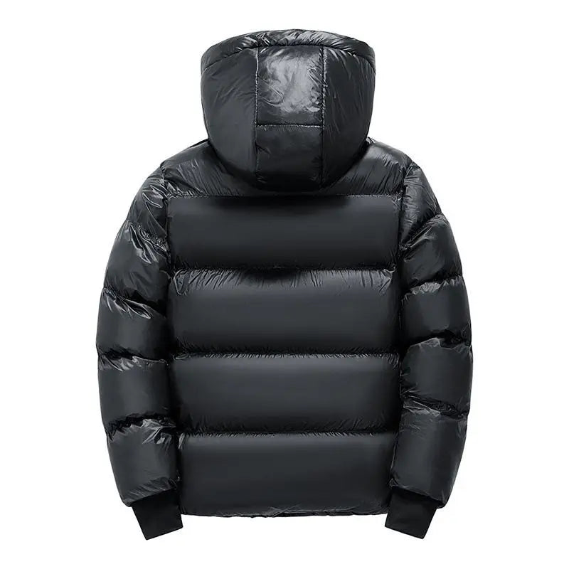 Winter jacket for Boys Girls Down Jacket Black Thickened Zipper Hooded Coat Big Childrens Kids Jacket