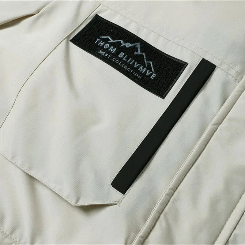 New Winter Jackets for Men with Hoods and Fur Collars New High-quality Waterproof Windproof Down Coat for Men Women Warm Jackets