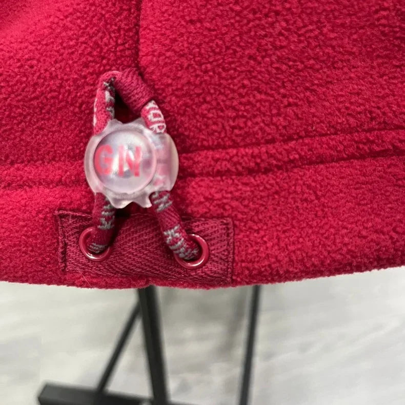 Winter Wool Jacket Men's Mountaineering Double-layer Thick Pocket Jacket Outdoor High Neck Windproof Skiing Sweatshirt Jacket Me