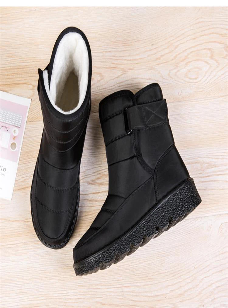 Snow Boots Woman 2025 Trend Ladies Shoes Waterproof Woman Shoes Lightweight Ankle Boots New Winter Girls Boots Botas Mujer