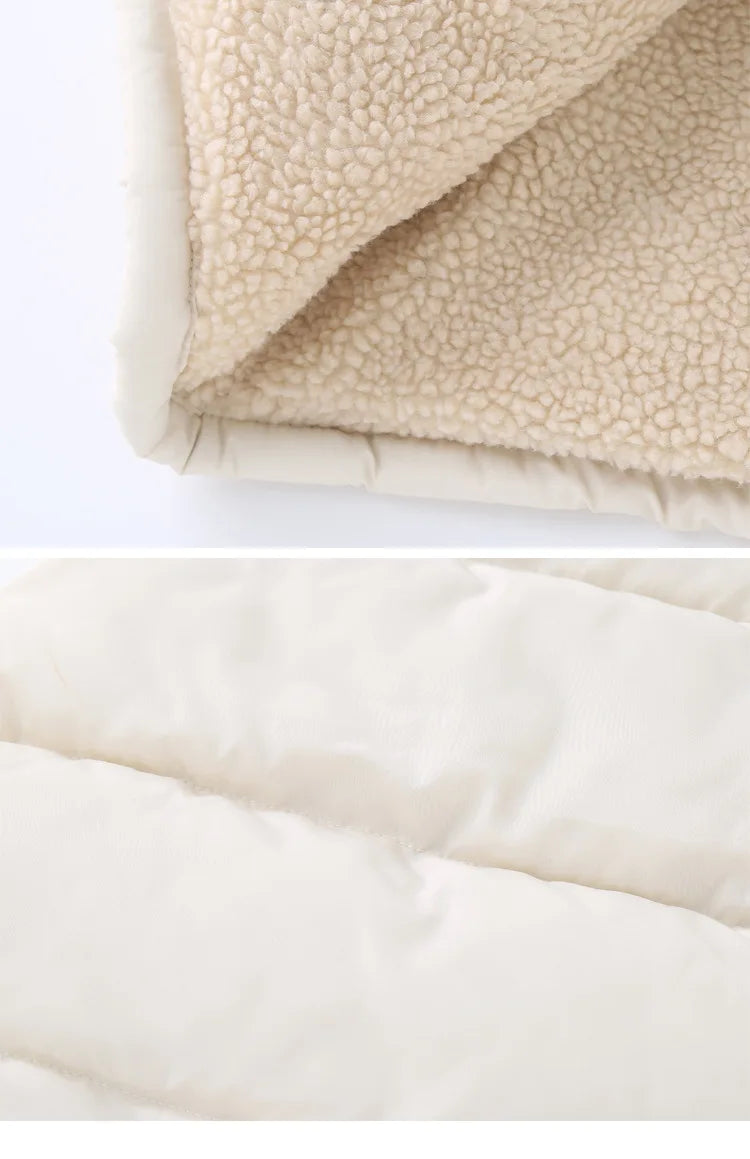 Autumn Winter New Boys Girls Sleeveless Hooded Vest Jacket Cartoon Print Coat Kids Warm Vest Outwear Clothes