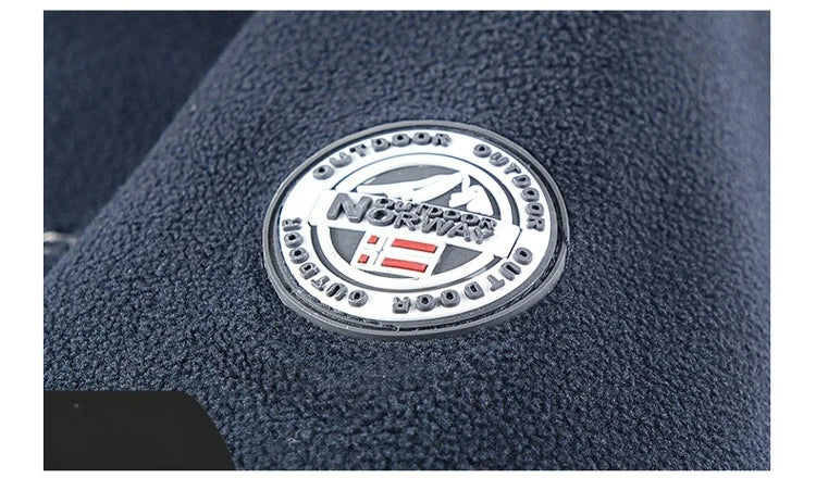 COMXZ 2025 Winter Fleece Jacket Mens England Thick Wool Coat Normcore Design Warm Fashion Hooded Jackets Snow Ski Suit Hoodie