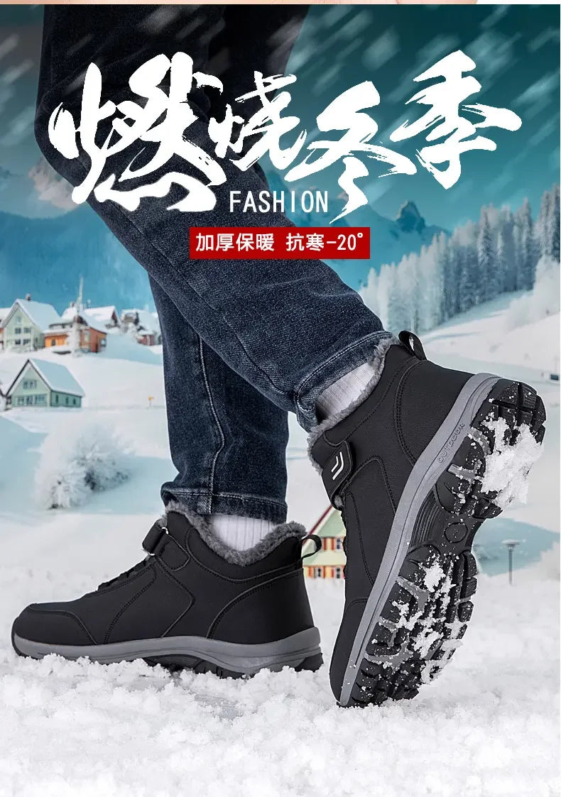 Sports Shoes for Men in Winter Comfortable Women Shoe Winter Cotton Shoes Are Suitable for Outdoor Hiking Winter Footwear 2025