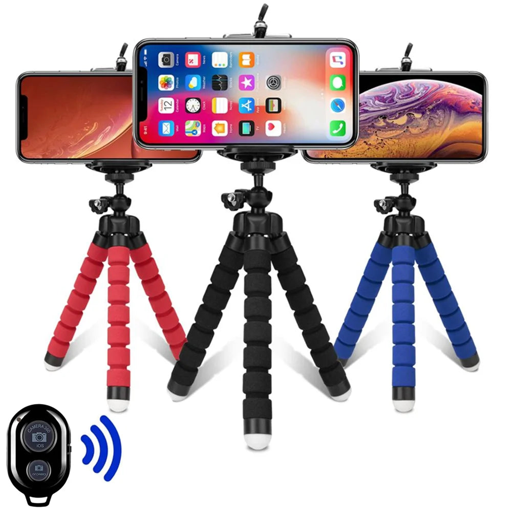 Tripods for phone Mobile camera holder Clip smartphone