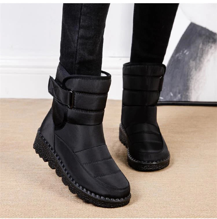 Snow Boots Woman 2025 Trend Ladies Shoes Waterproof Woman Shoes Lightweight Ankle Boots New Winter Girls Boots Botas Mujer