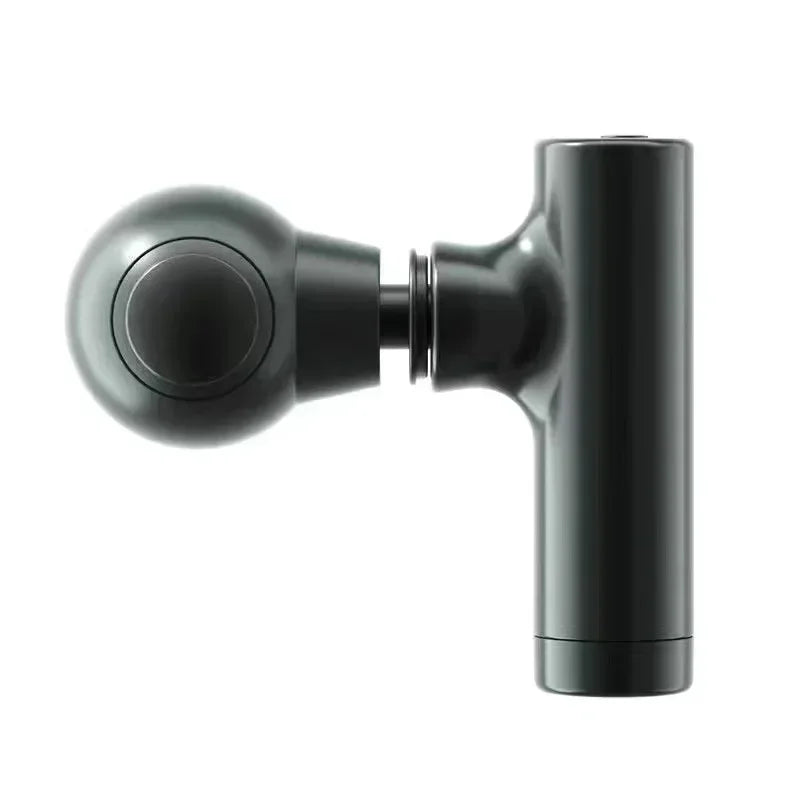 Mini pistolet de massage à écran LCD, 6 têtes, masseur musculaire, pistolet électrique portable pour fascia, cou, pieds, corps 