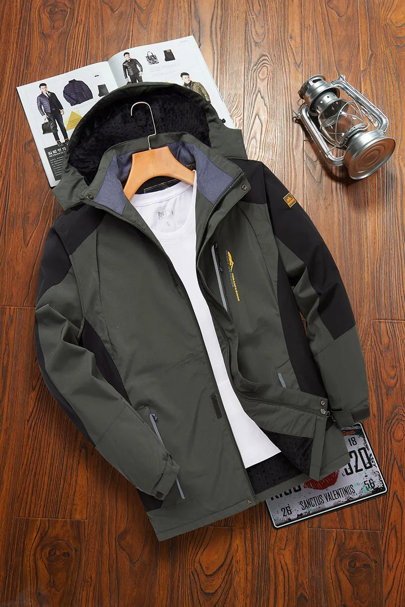 Winter Parka Men Windbreak Plus Thick Warm Windproof Fur Coats Male Military Hooded Anorak Jackets Men's Winter Jackets